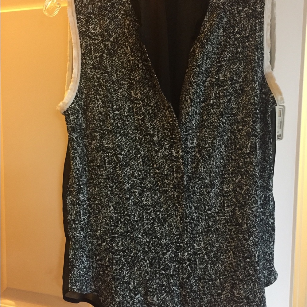Blouse, Sleeveless By Famous Designer